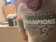 STRANGER FUCKS CHEATING REAL WIFE IN HOTEL SHE MAKES HUSBAND RECORD HE DOES A huge cum shot 2/16