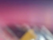 Milkymama awkwardly flashes drivers while driving topless 9/16