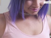 CASTINGFRANCAIS - Big Ass Amateur Girl Intense Orgasm On Her First Scene 1/16