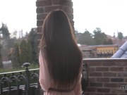 OLD4K Beauty offers old lover her sweet pussy when he returns home 1/16