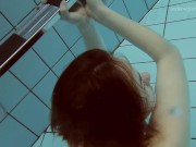 Big tits shaved babe Lada Poleshuk underwater 14/16