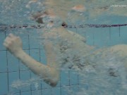 Big tits shaved babe Lada Poleshuk underwater 15/16