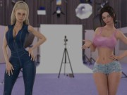 Girl House part 16 (final) sex with 4 beautiful ladies 1/16