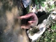 NAKED BLONDE CAUGHT NAKED IN CREEK 8/16