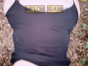 ملون ایرانی تو جنگل بالاپایین اش یکی شد /Persian girl deepthroat & facefuck in Jungle (Nature Fuck) 14/16