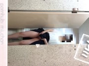 【オナニー公開】Full ver公衆トイレでの野外露出で興奮する変態OL Hentai japanese girl exposes masturbation in a public toilet 11/16
