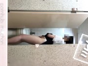 【オナニー公開】Full ver公衆トイレでの野外露出で興奮する変態OL Hentai japanese girl exposes masturbation in a public toilet 14/16