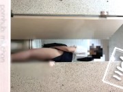 【オナニー公開】Full ver公衆トイレでの野外露出で興奮する変態OL Hentai japanese girl exposes masturbation in a public toilet 15/16