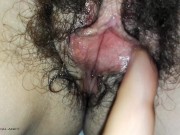 I Fingering Her Soft Pussy but She still had a little period on fourth day - Feal Anet