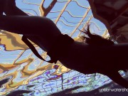 Sexy swimsuit with tattoos babe Roxalana Cheh underwater 7/16