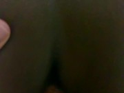 Ebony with HUGE ass gets POUNDED RAW by white cock from behind POV 6/16