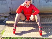 Smoking Blowjob einer Stripperin! 4/16