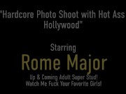 Hot Curvy Model Hot Ass Hollywood Wrecked By Her Photographer Rome Major! 1/16