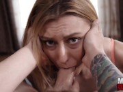 Mugfucked - Blonde Slut Messy Blowjob 7/16