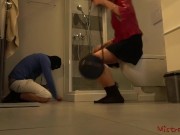 Femdom Mistress Kym returning home (real femdom couple) 6/16