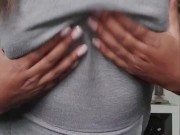 Asian Indian with perfect soft tits strips down naked 5/16