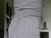 Asian Indian with perfect soft tits strips down naked 7/16