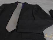 Saucy Brunette Blindfolds Loves And Sucks His Cock 1/16