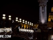 Mina Sauvage in hot lingerie penetrated by a sex machine 1/16