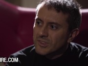 Mina Sauvage in hot lingerie penetrated by a sex machine 5/16