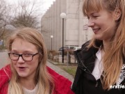 Students Holly & Ida Do It in the Library 13/16