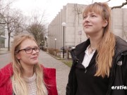 Students Holly & Ida Do It in the Library 16/16