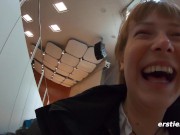 Students Holly & Ida Do It in the Library 4/16