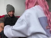 Gringa recibe un gran creampie 1/16