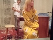 Femdom fucks husbands asshole with big strapon 4/16