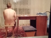 Femdom fucks husbands asshole with big strapon 8/16