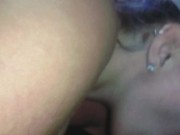 Black guy fucks his ex thick ass stepsister in a mask 3/16