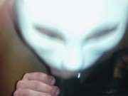 Black guy fucks his ex thick ass stepsister in a mask 7/16