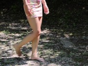 Top Outdoor Sex - It was really sexy for me to fuck in someone else's yard - Horny Girl Miamana 1/16