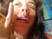 ANUS FOOD FARTS BANANA PinkMoonLust BOOGER TASTING Horny Silly Cute Hairy Fetishist Eats Breakfast 3/16