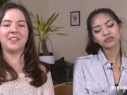 These Girls Enjoy a Dirty Candle Lit Dinner 13/16