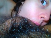 Crazy Eyes Insane Slut Puts Dick In Mouth scary Monster Teeth Weird Blowjob Trip Hairy Penis Shaft 9/16