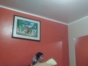 mi sexi amante me hace una mamada luego de bañarse 13/16