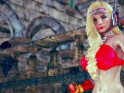 Justice powerful  battle to darkness goblin - 3d hentai animation 1/16