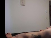 Tied blindfolded babe has intense loud moaning orgasms 10/16