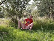 went for berries and decided to masturbate in the forest 14/16