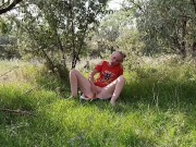 went for berries and decided to masturbate in the forest 15/16