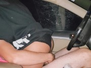 CAUGHT in the Car During 5am Quickie♡ Real Amateur Couple 3/16