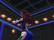 3D HENTAI D.VA jerks off your cock in the penthouse 9/16