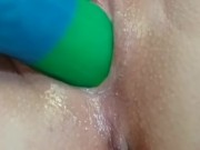 【日本語無修正】本物の女性オーガズム、クリトリスオナニー＆乗馬ディルド 2/16