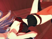 Junko Enoshima gets her pussy eaten before getting fucked from your POV - Daganronpa Hentai. 2/16