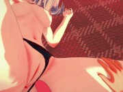 Junko Enoshima gets her pussy eaten before getting fucked from your POV - Daganronpa Hentai. 6/16