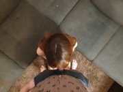 My Step Sister Wants to Fuck On Couch! In her Porn Pink Lingerie 3/16