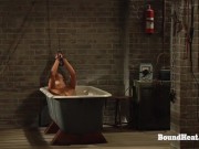 Sexy Lesbian Babe Takes A Shower With Mistress 1/16