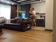 OMG: Wife Came At A Bad Time , But Mistress Continued to Suck The Dick Of Her Husband!  1/16