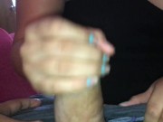 Amiga de mi novia me confieza que quiere mamar mi verga y beber mi semen y yo la complasco 9/16